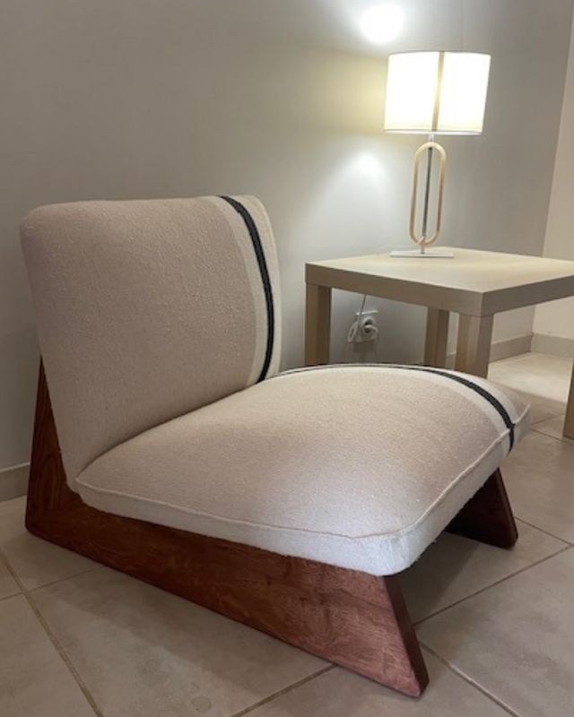 Création Fauteuil - Marine Audinet Tapissier décorateur La Rochelle 17000