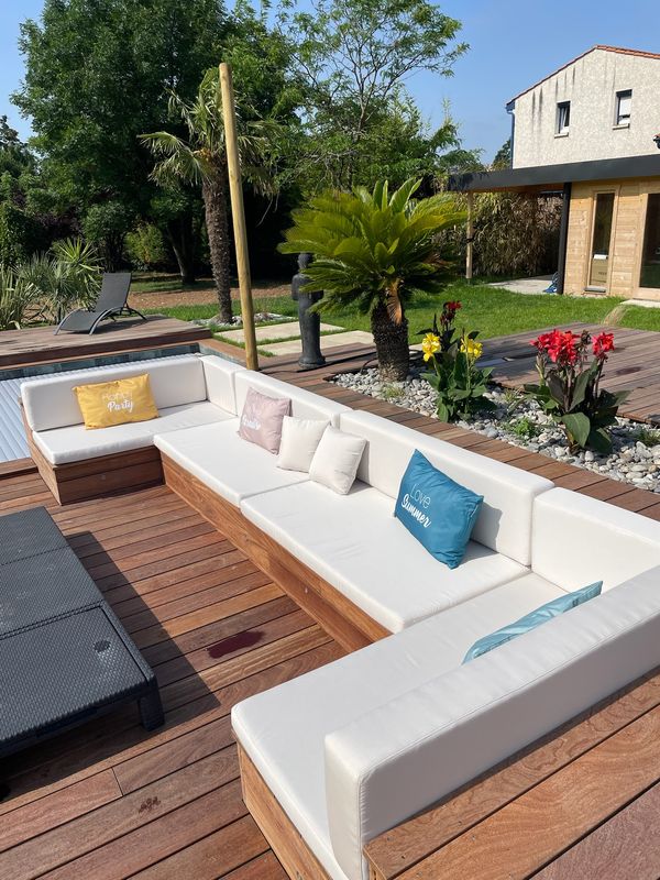 coussins exterieur 2 - Marine Audinet Tapissier décorateur Charente-Maritime 17